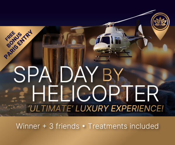 Spa day trip by helicopter!
