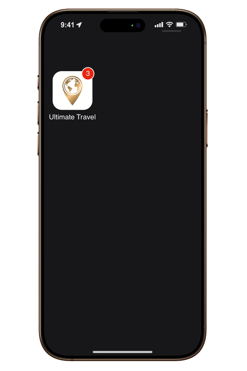 iPhone with logo for the app