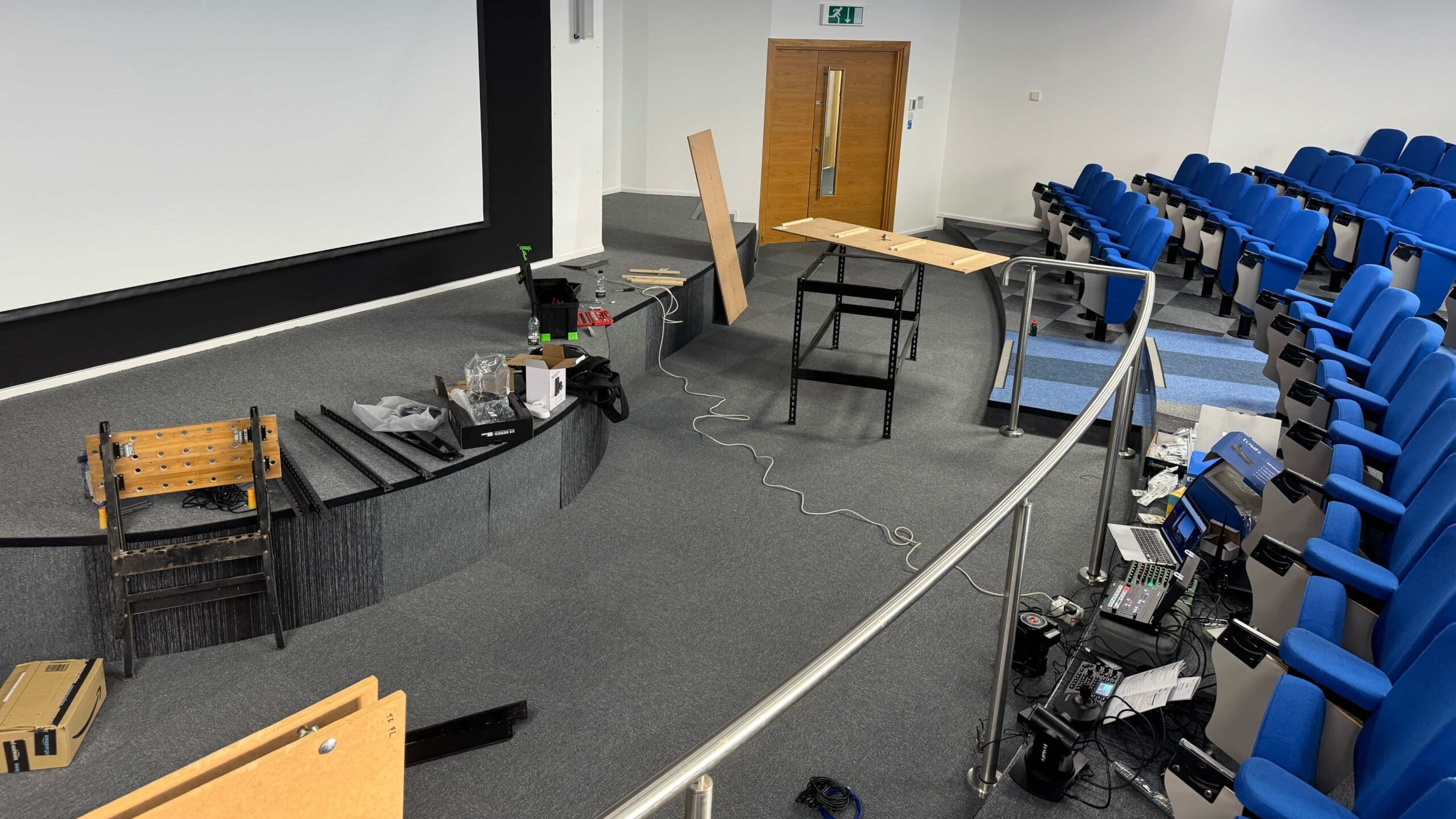 Live draw auditorium