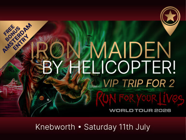 Iron Maiden product with Amsterdam