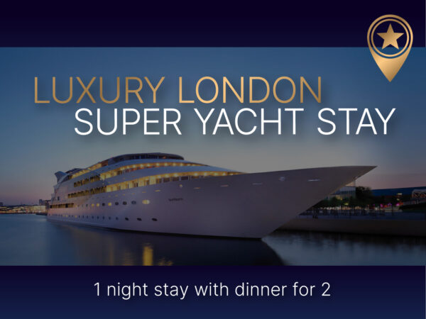 Luxury London Yacht Stay + Instant Wins