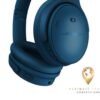 Bose Blue Noise Cancelling Headphones Close up